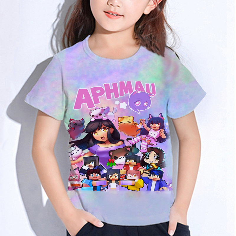Aphmau Meows camisetas de dibu - Baby Clothing Dividers reseña y precio