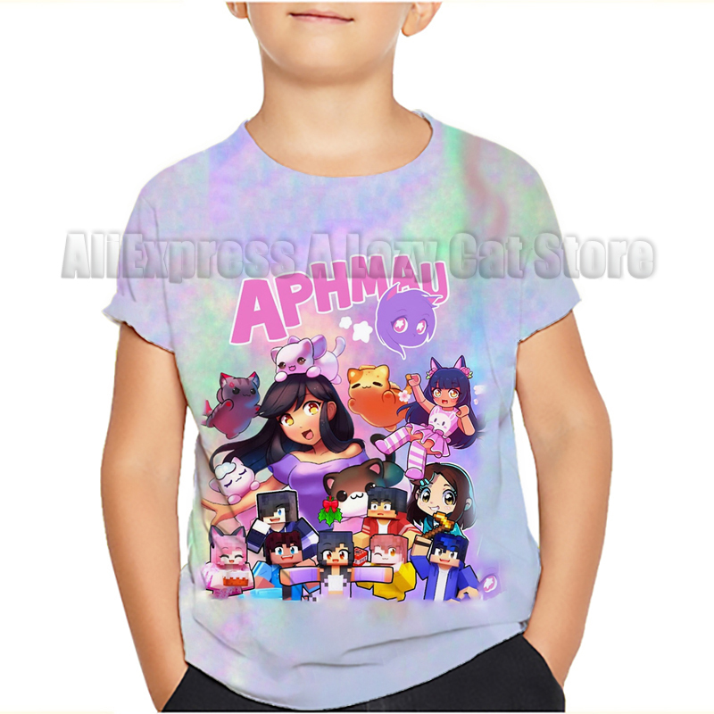 Aphmau Meows camisetas de dibu - Baby Clothing Dividers reseña y precio